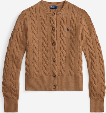 Cardigan Polo Ralph Lauren en beige : devant
