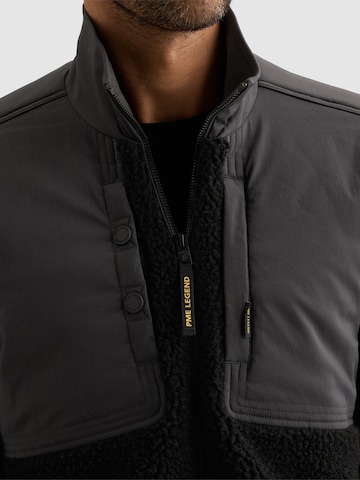 PME Legend - Chaqueta de entretiempo 'Sherpa hybrid jacket with zipper closure' en gris