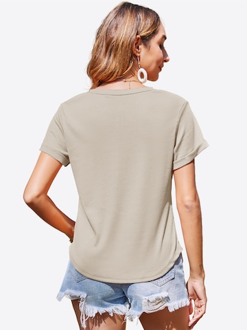 Imily Bela - Camiseta en beige