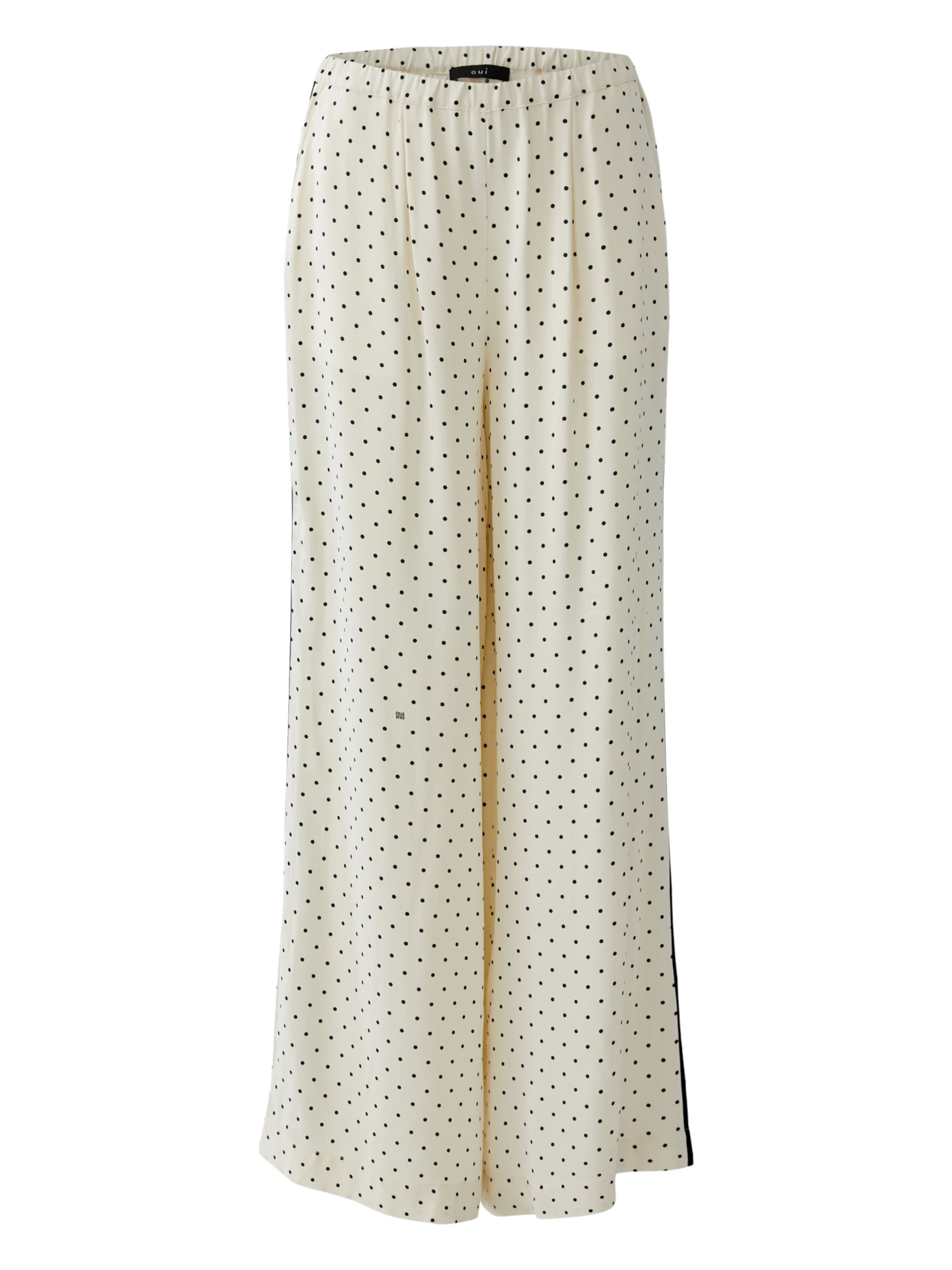 OUI Loosefit Hose in Weiß: Vorderseite
