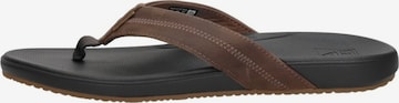 REEF T-bar sandals 'Cushion Phantom 2.0 LE' in Brown: front