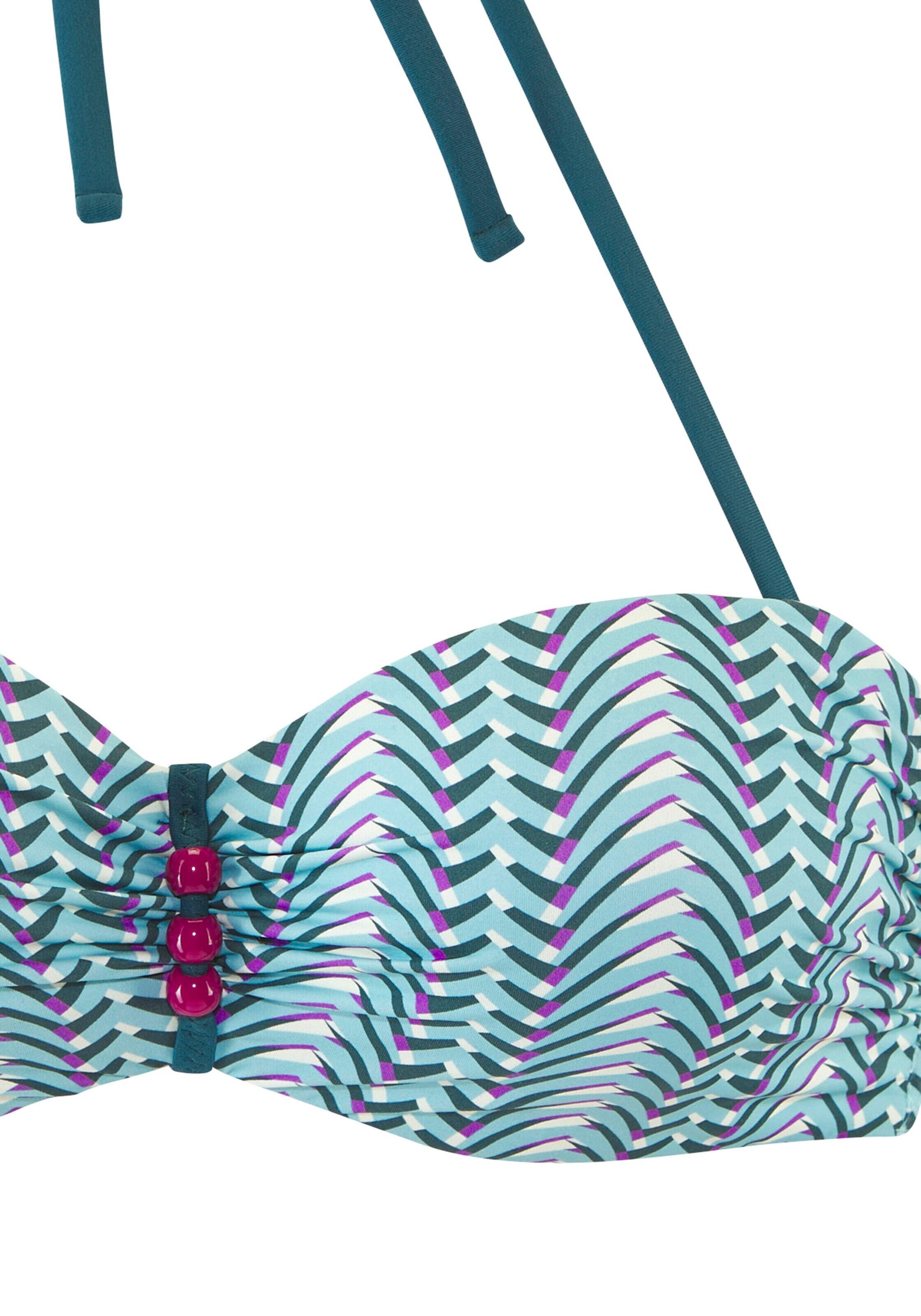 VIVANCE Balconette Bikini in Blue