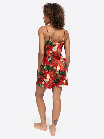 Haut 'Tara' Cyberjammies en rouge