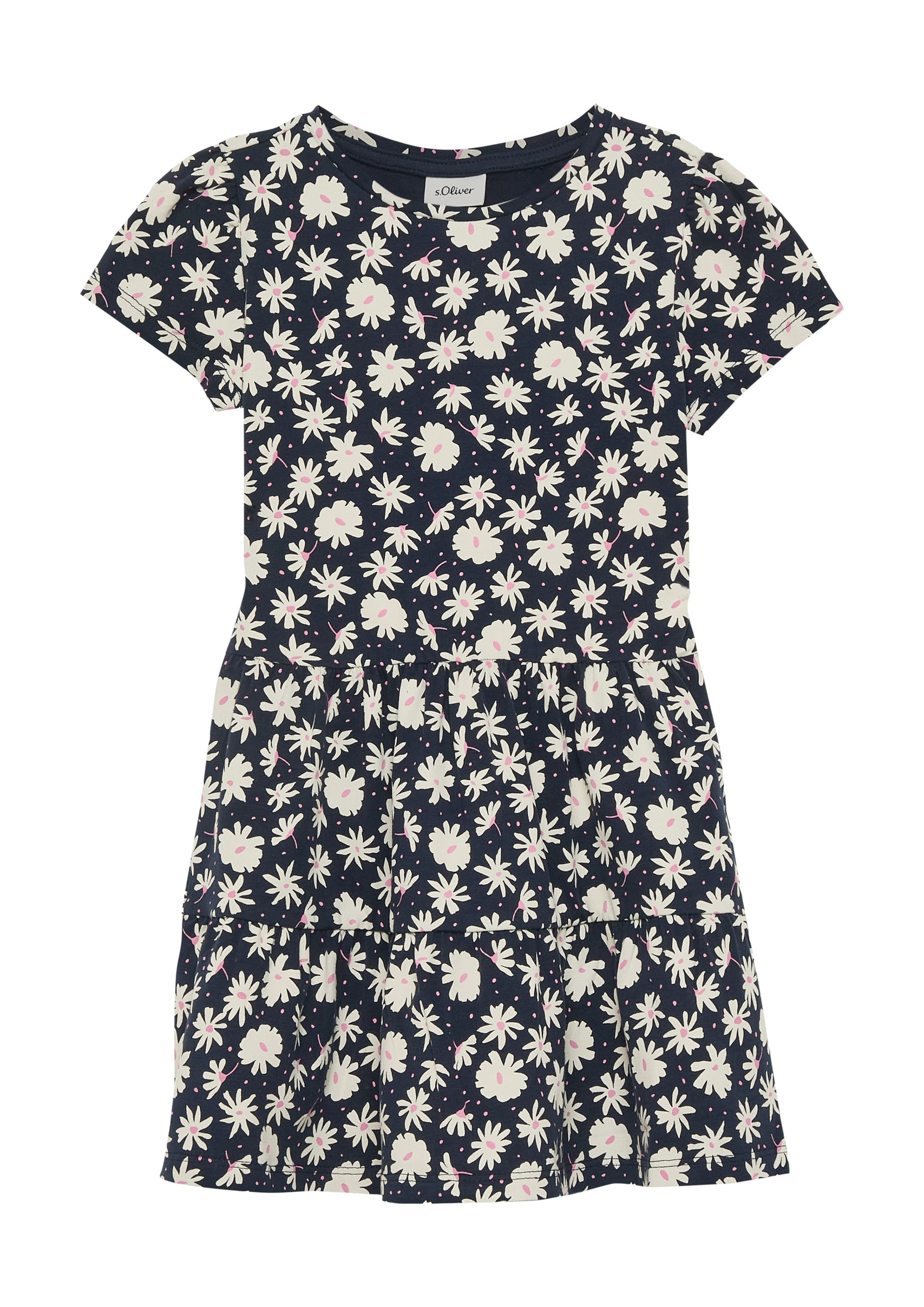 s.Oliver Dress in Blue: front