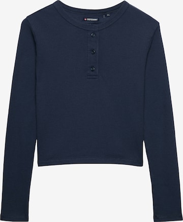 Superdry & Co Shirt 'Athletic Essential' in Blau: Vorderseite