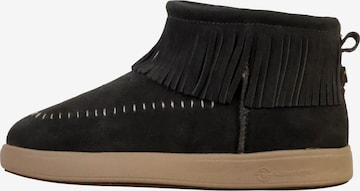 Bottines 'Lederstiefeletten' Tamaris en gris : devant