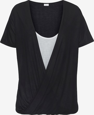 LASCANAMajica - crna boja: prednji dio