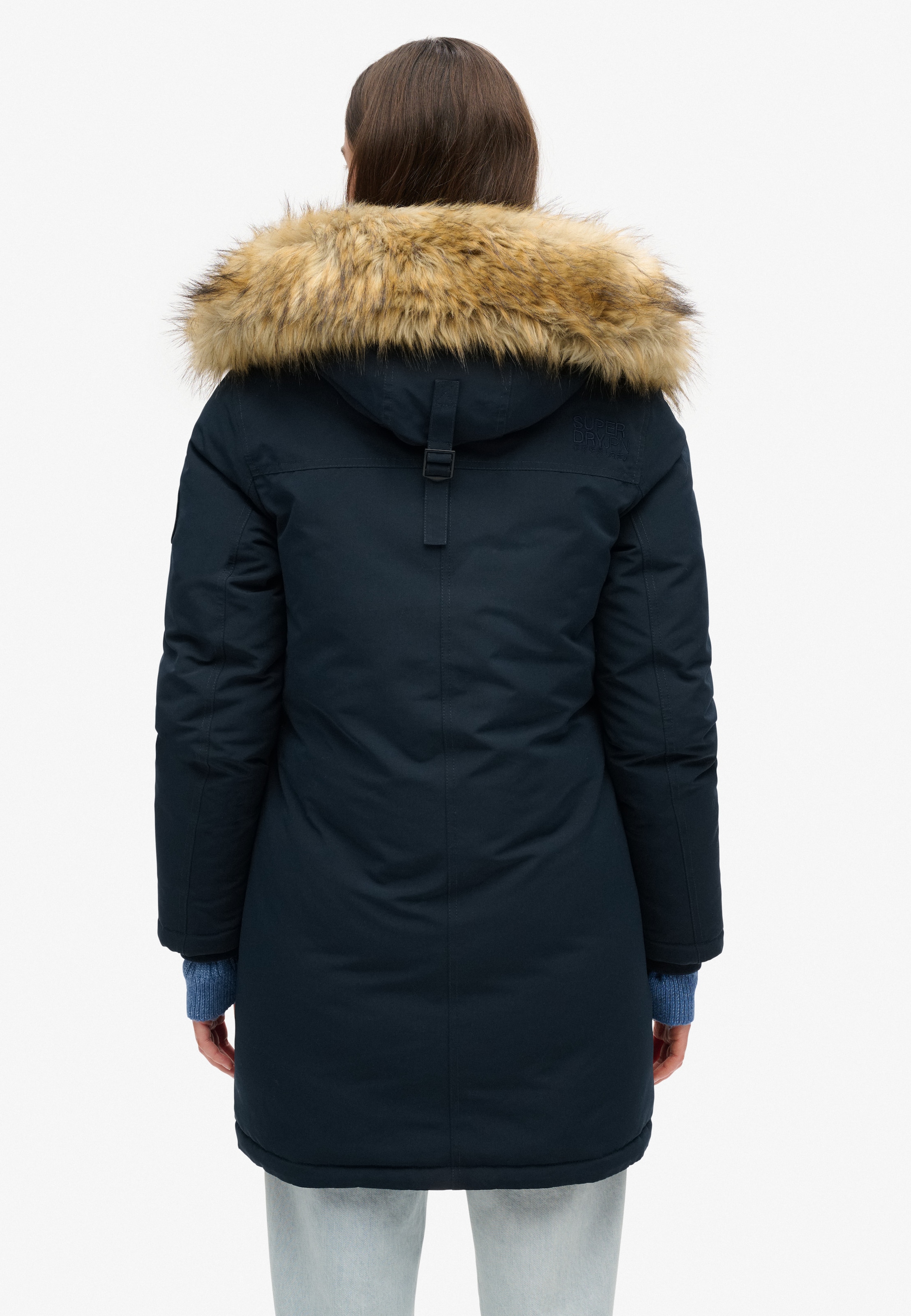 Superdry & Co Winterparka 'Everest' in Blauw