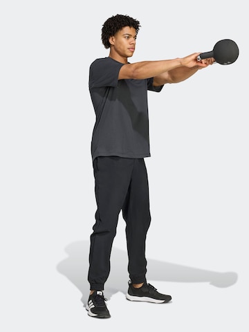 melns ADIDAS PERFORMANCE Sporta krekls