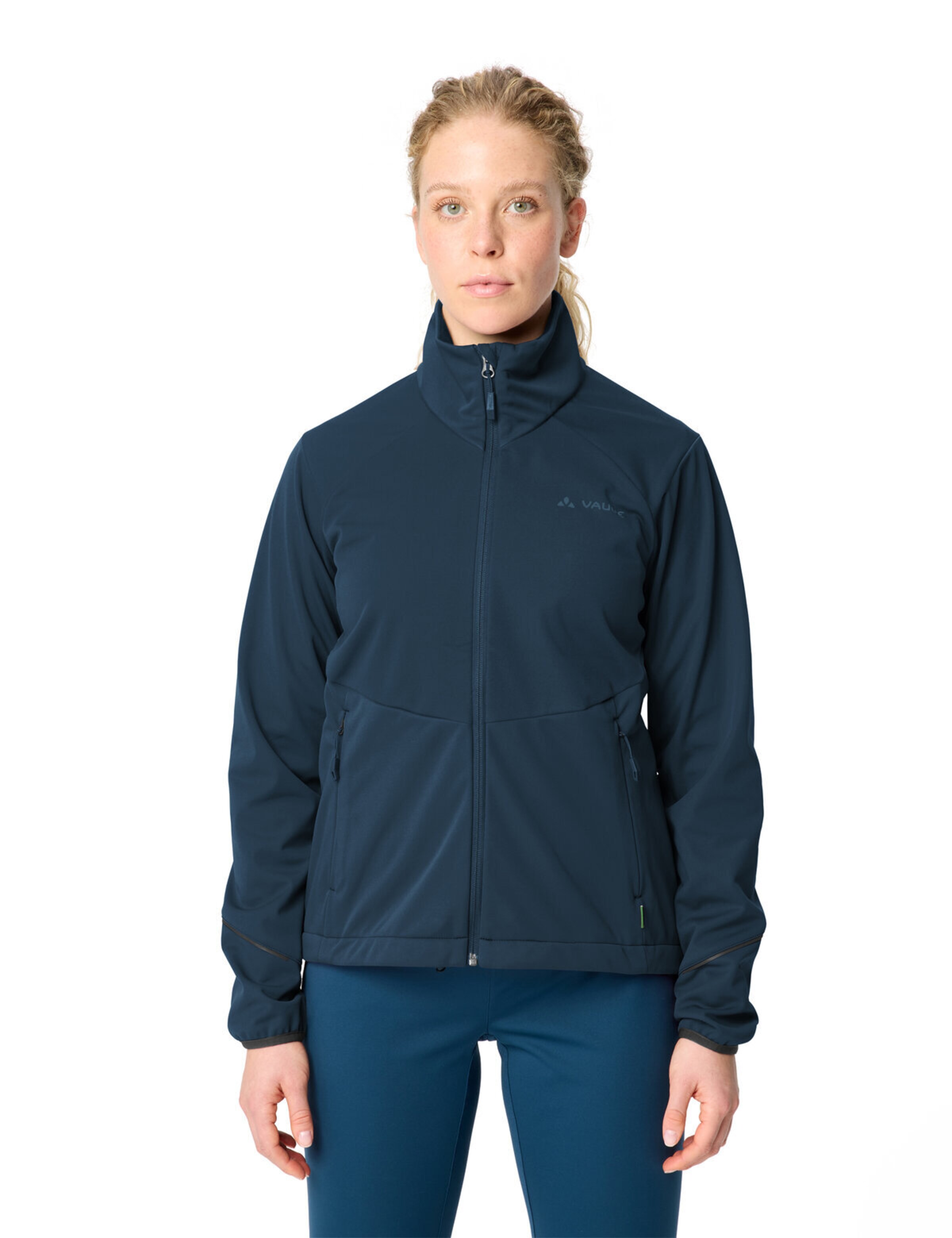 VAUDE Sports jacket 'Wintry V' in Blue: front