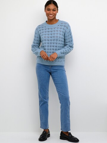 Kaffe Pullover 'Elena' i blå