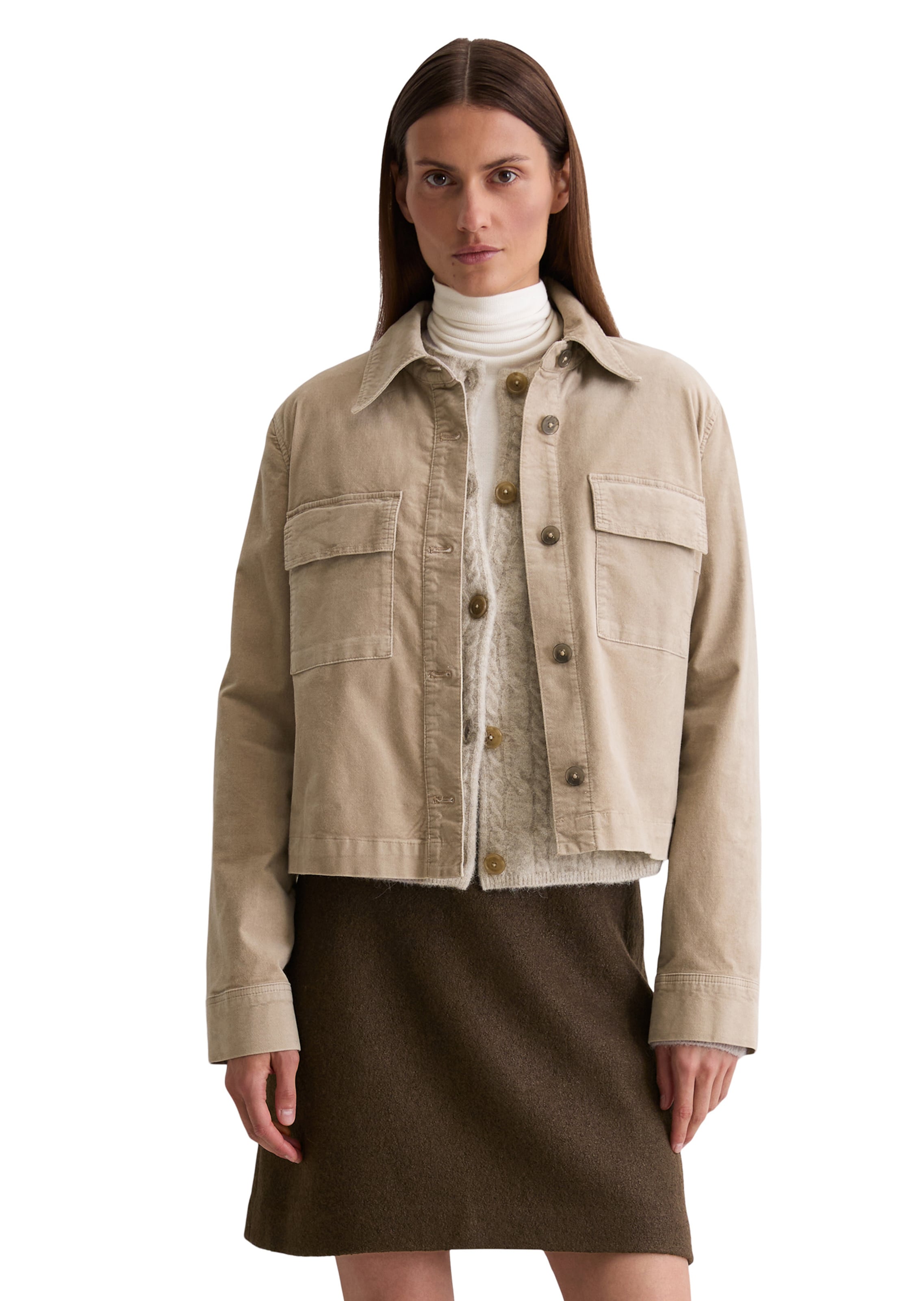 Marc O'Polo Jacke in Grau: Vorderseite