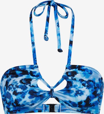 TRIUMPH Bikinitop ' Red Label Midnight Swim ' in Blauw: voorkant