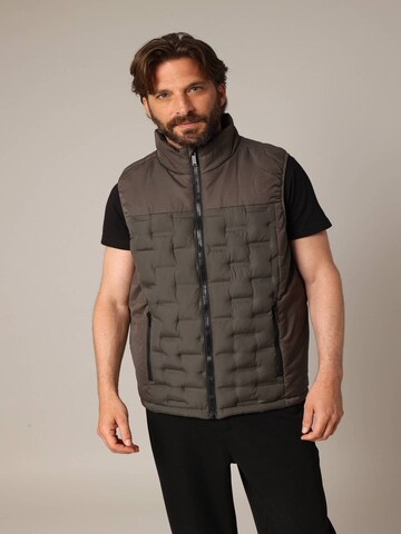 Gilet 'Nickson' Deeluxe en vert : devant