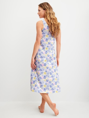 Camicia da notte 'Coastal Dreams' di CALIDA in blu
