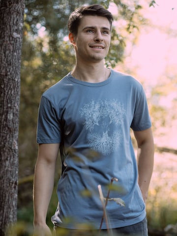 Life-Tree Shirt 'Fairwear Bambus Fusion' in Purple