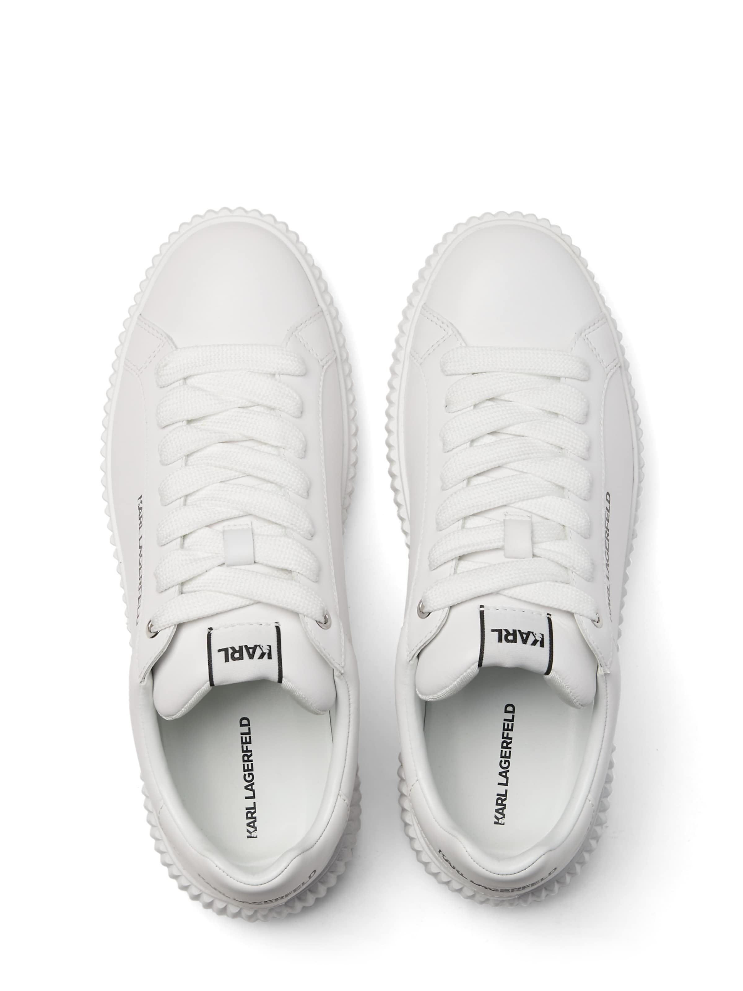 Karl Lagerfeld Σνίκερ χαμηλό 'Kreeper' σε λευκό
