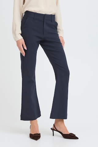 b.young Regular Hose 'DIXI' in Blau: Vorderseite
