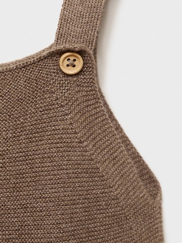 MANGO KIDS Regular Latzhose 'YORK1' in Braun