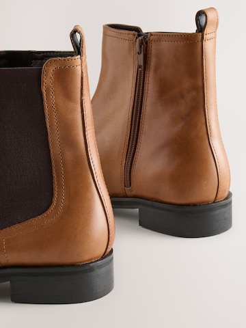 Next Enkellaarsjes 'Forever Comfort' in Bruin