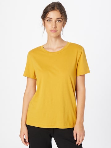 T-shirt GAP en jaune : devant