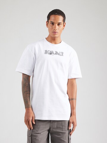 Karl Kani Shirt in White: front