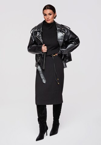 Veste mi-saison 'OW-JAFL-0111' Ombre en noir