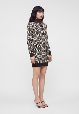 Rochie tricotat 'REIMS' de la PINKO pe maro