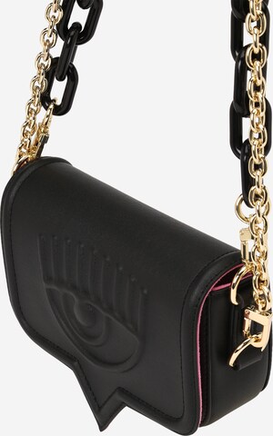 Chiara Ferragni Crossbody Bag 'RANGE A - EYELIKE' in Black: front