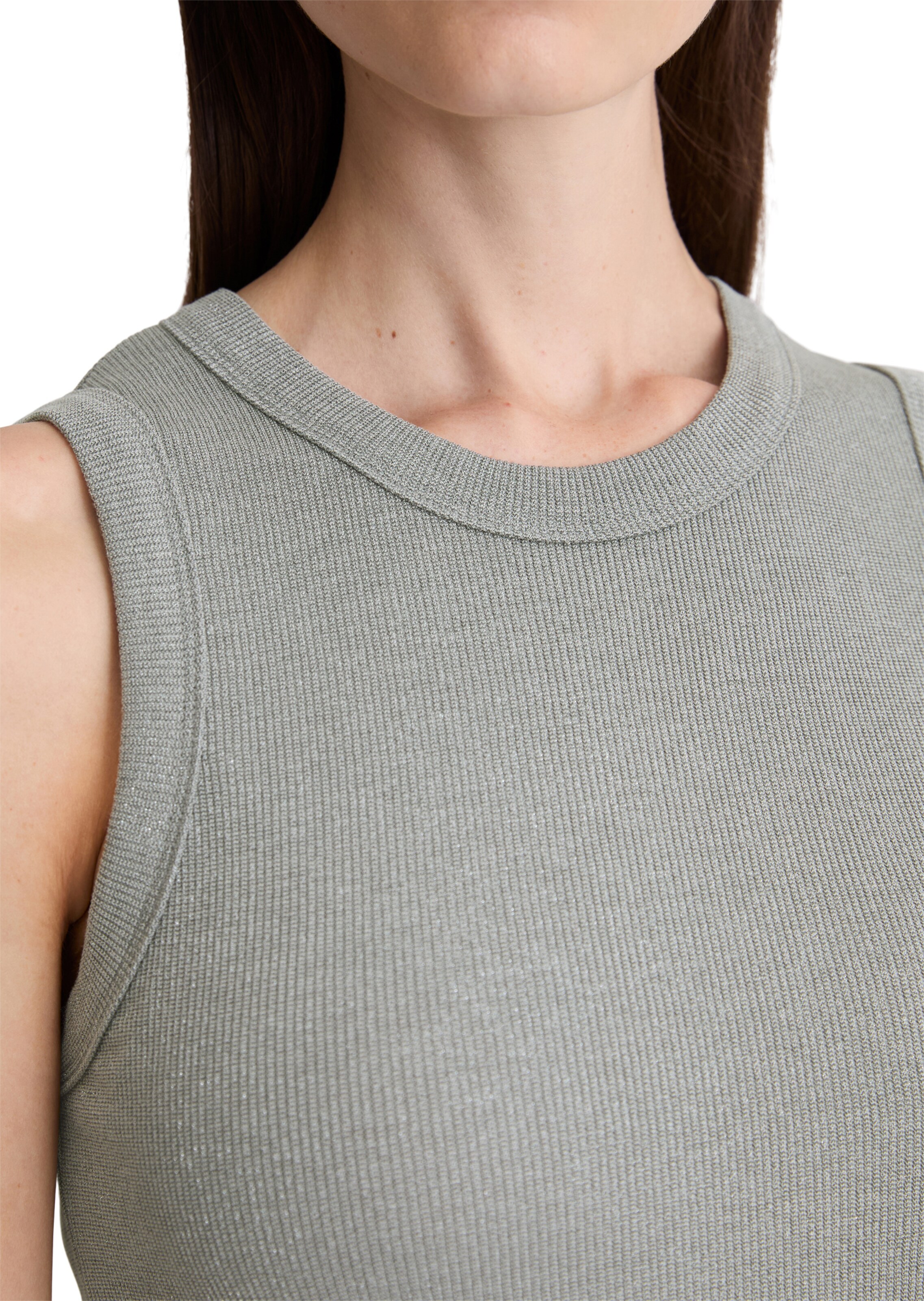 Marc O'Polo Gebreide top in Grijs