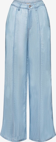 ESPRIT Wide leg Jeans in Blauw: voorkant