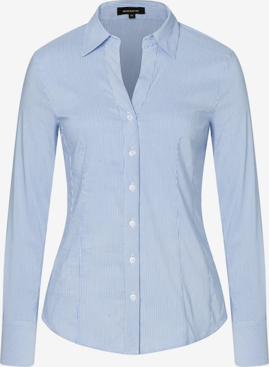 MORE & MORE Bluse 'BILLA' in blau / weiß, Produktansicht