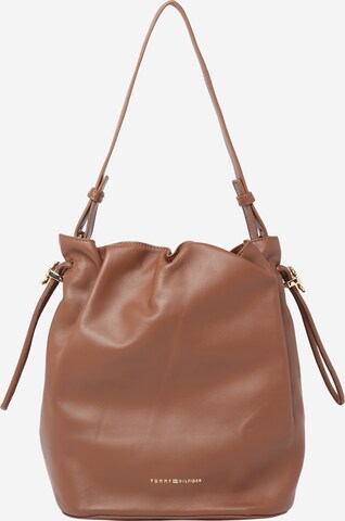 TOMMY HILFIGER - Bolso saco 'Luxe' en beige: frente