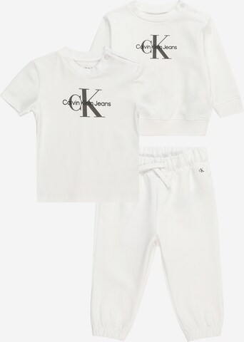 Calvin Klein Jeans Set in White: front