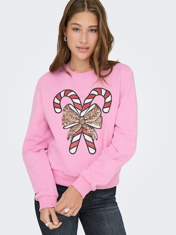 Felpa 'ONLYda' di ONLY in rosa