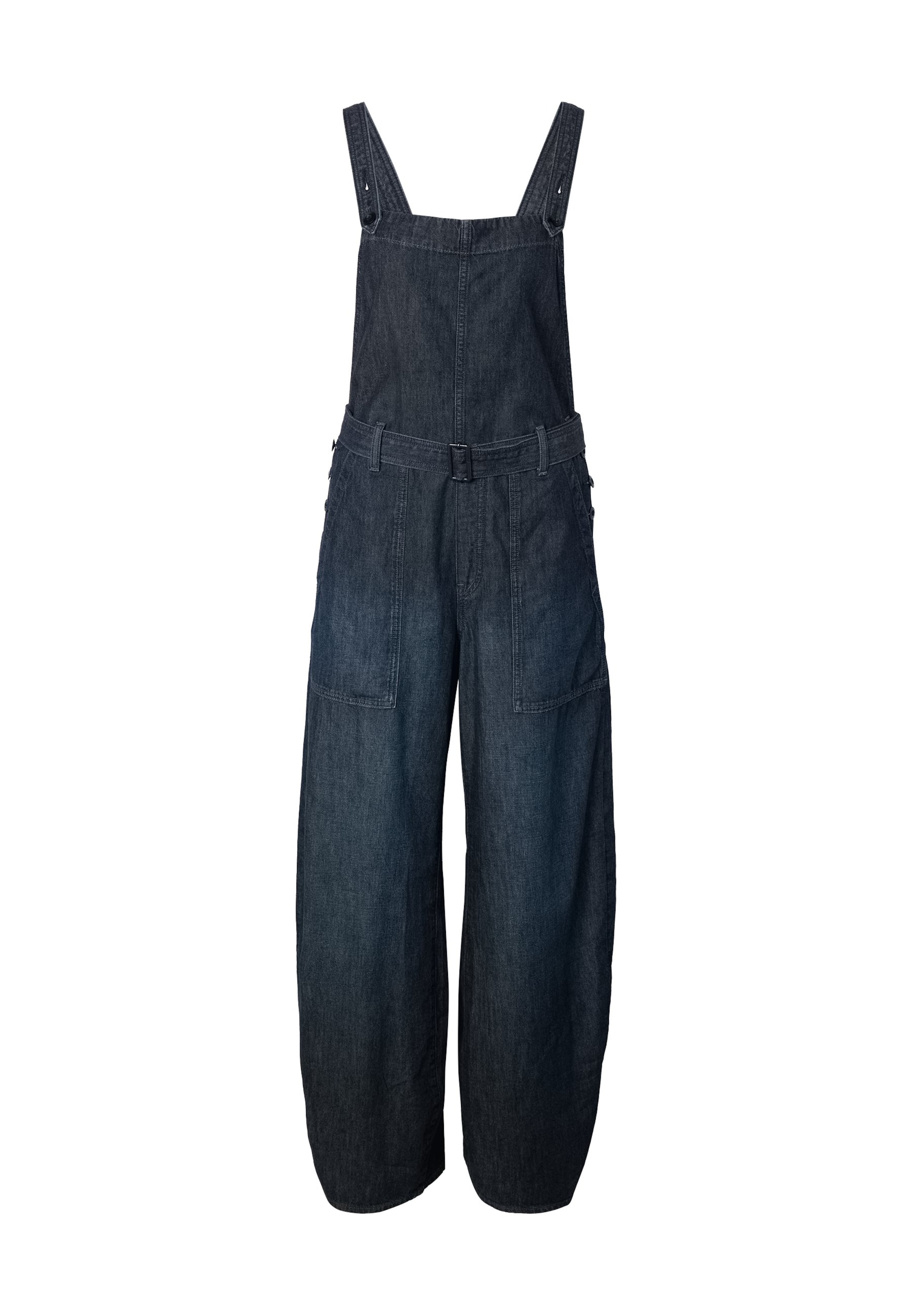 G-STAR Baggy Tuinbroek jeans in Blauw: voorkant