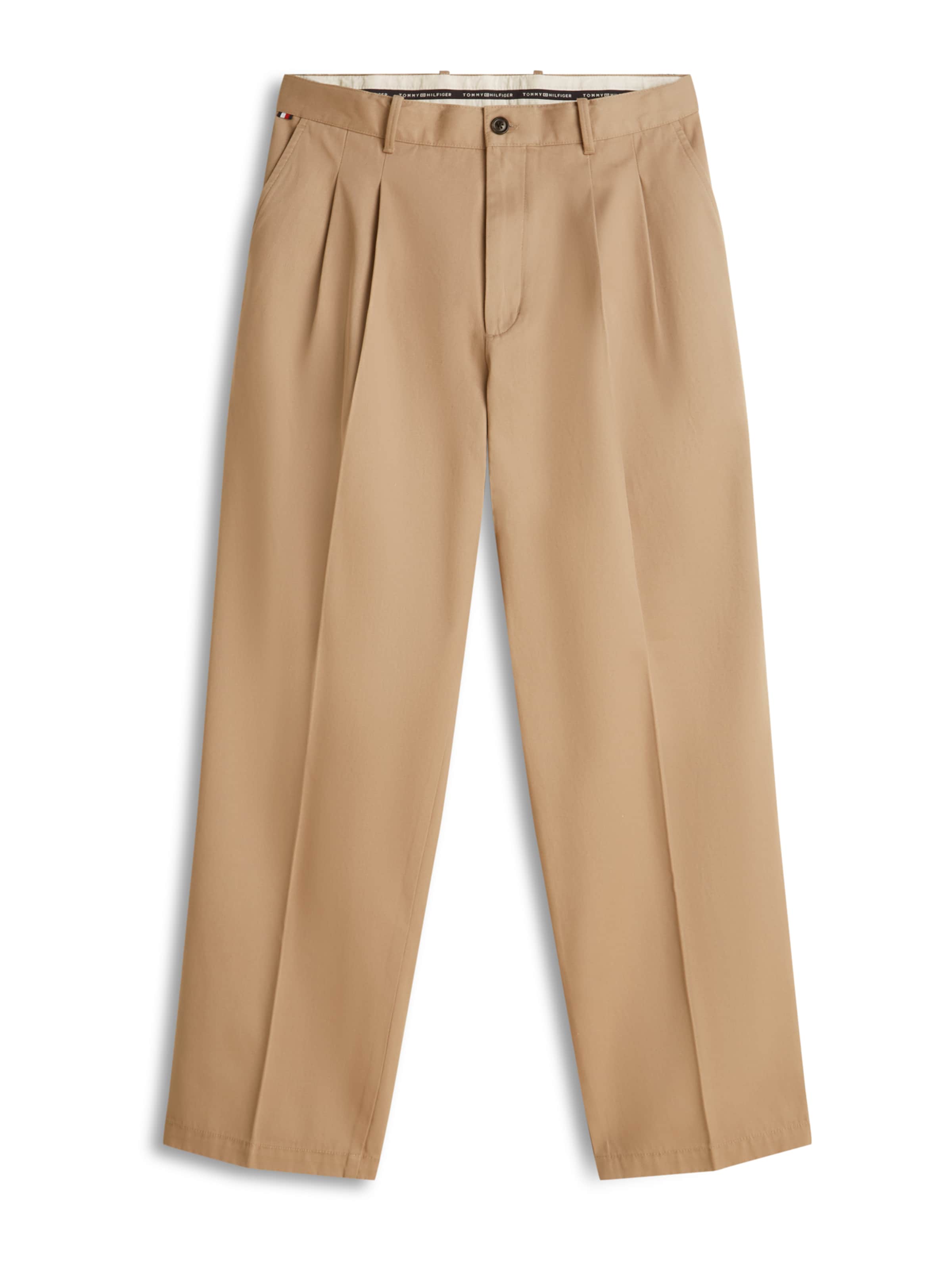 TOMMY HILFIGER Pantalon à plis &#x27;MURRAY&#x27; en camel, Vue avec produit