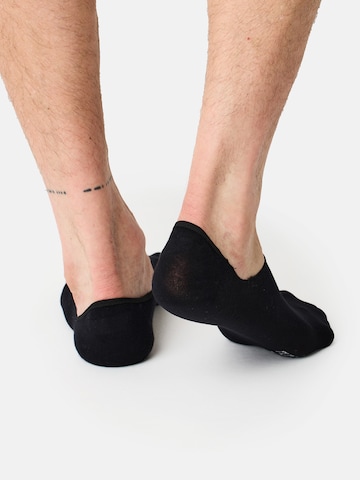 Nur Der Ankle Socks 'Bambus' in Black