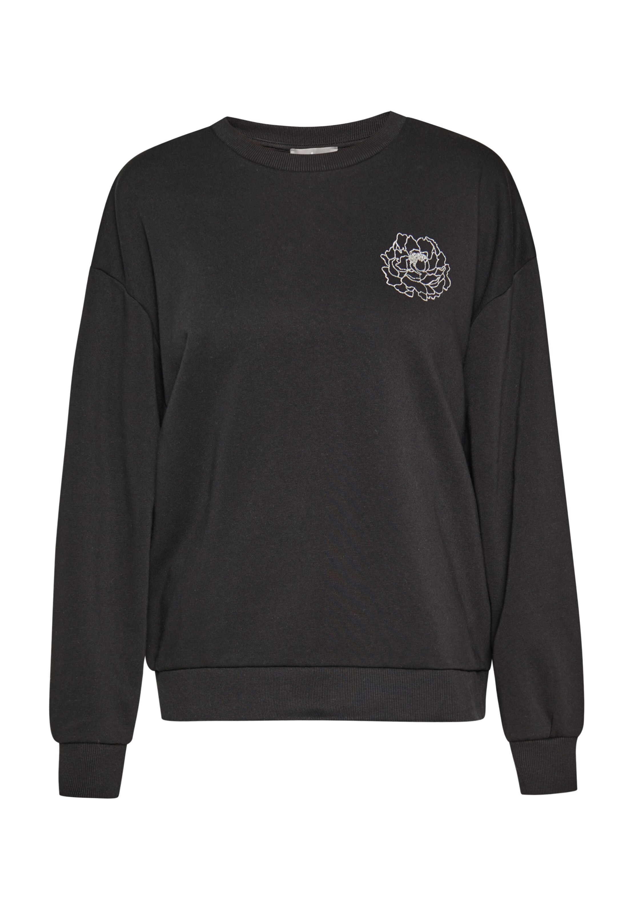 melns Usha Sportisks džemperis: no priekšpuses