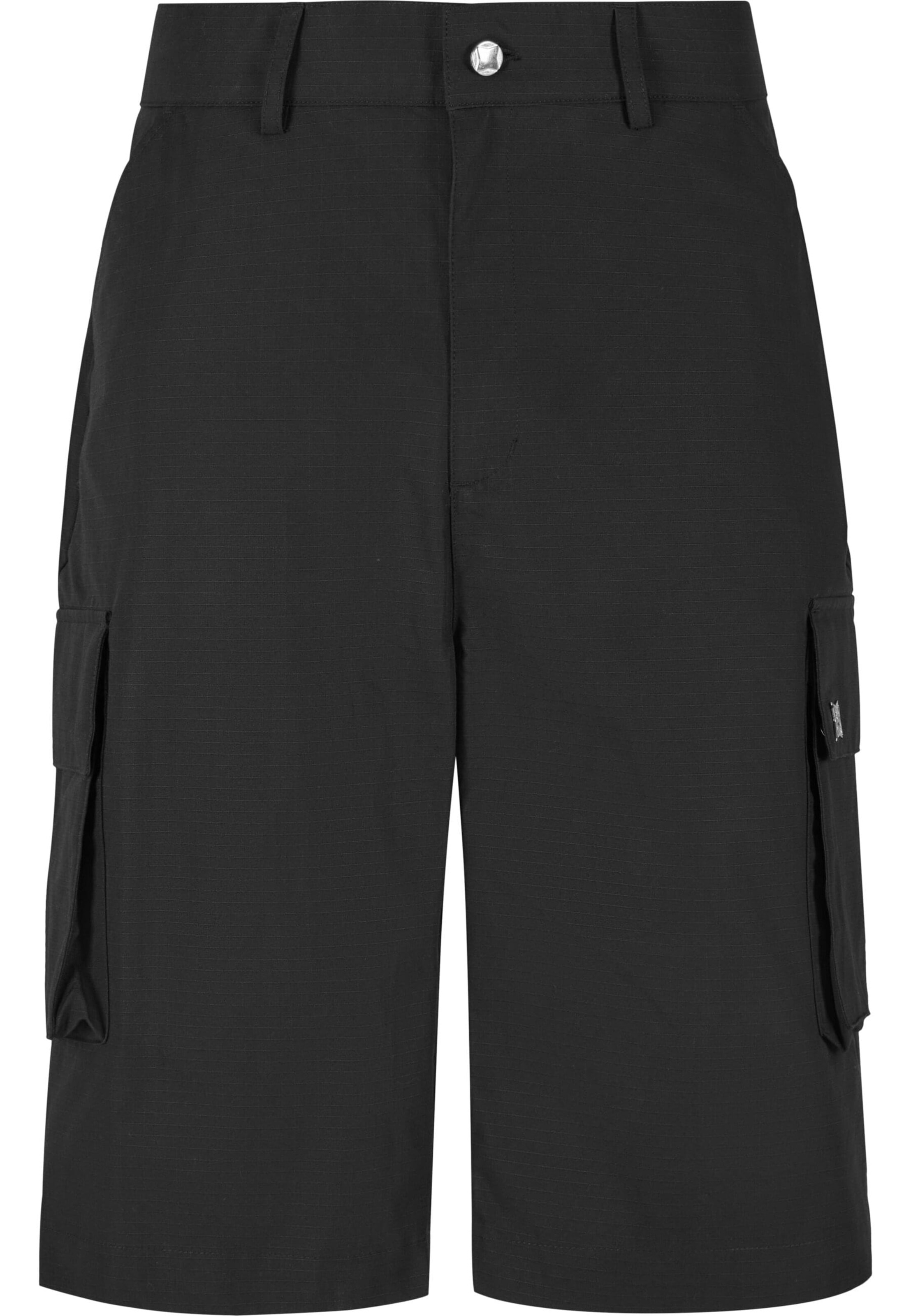 regular Pantaloni cargo 'Island Defender' di Pequs in nero: frontale