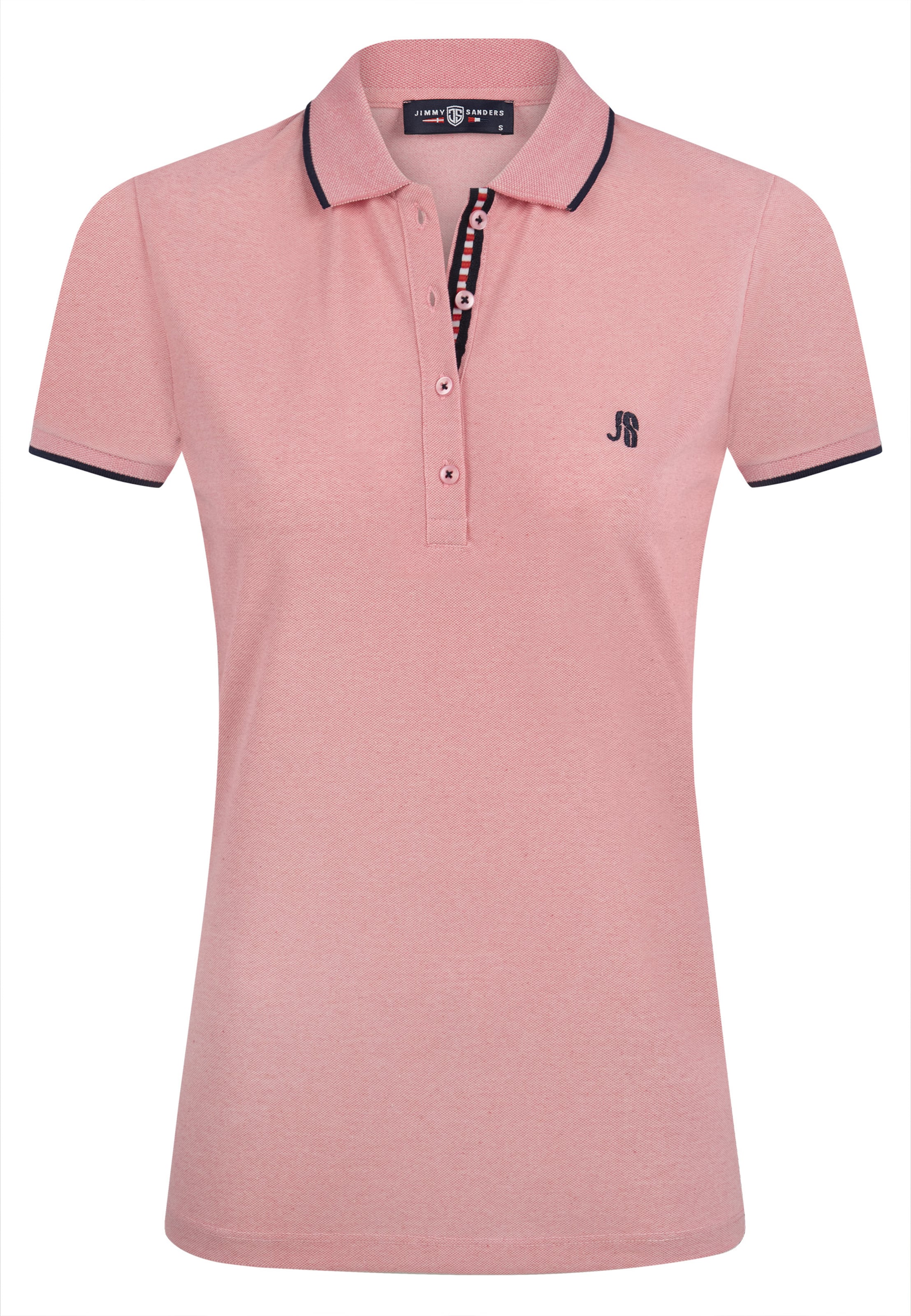 Jimmy Sanders - Camisa em rosa: frente