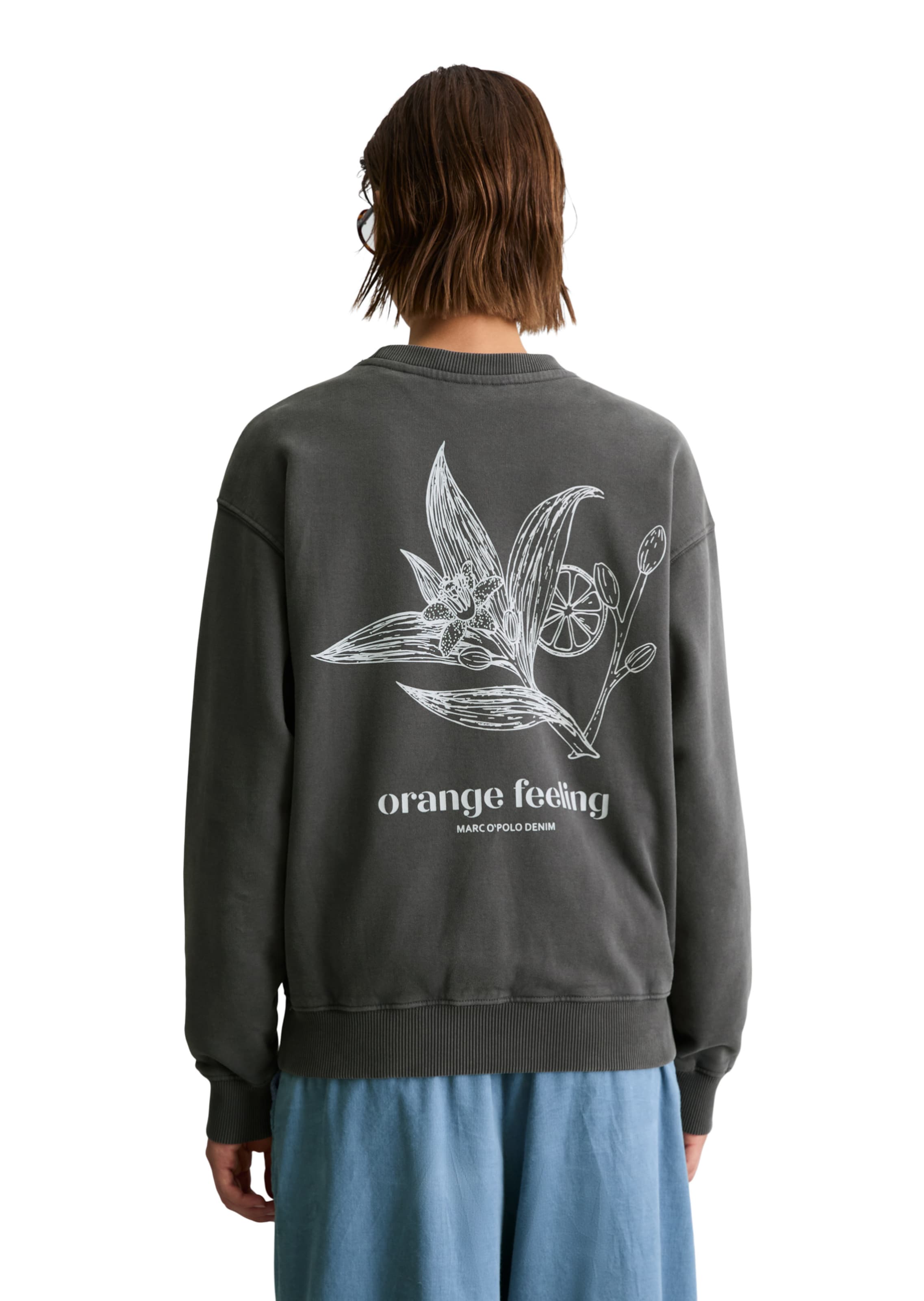 Sweat-shirt Marc O'Polo DENIM en gris