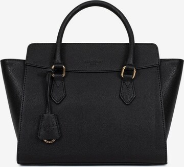 Borsa a mano 'Lys' di Hexagona in nero: frontale