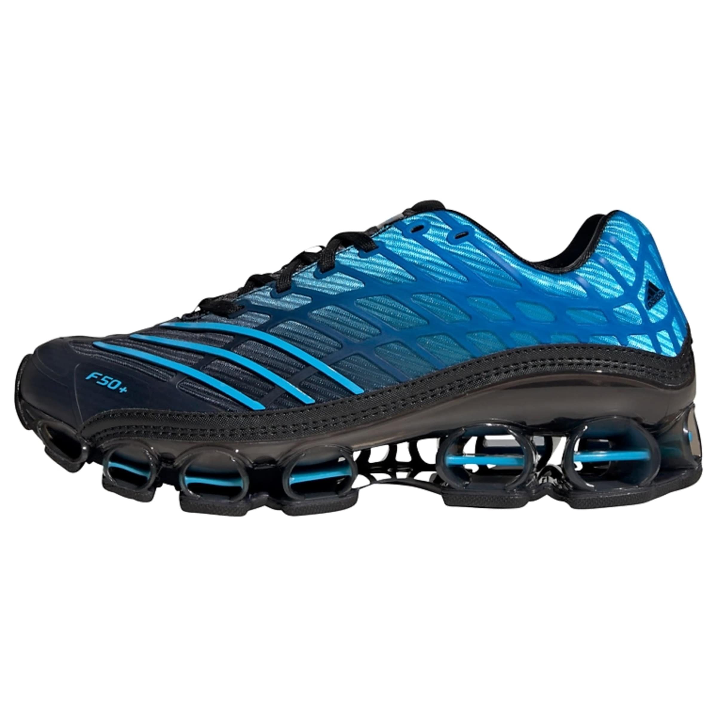 Chaussure de course 'Megaride F50' ADIDAS ORIGINALS en bleu : devant
