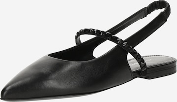 Kennel & Schmenger Nauhaballerina 'Greta' värissä musta: etupuoli