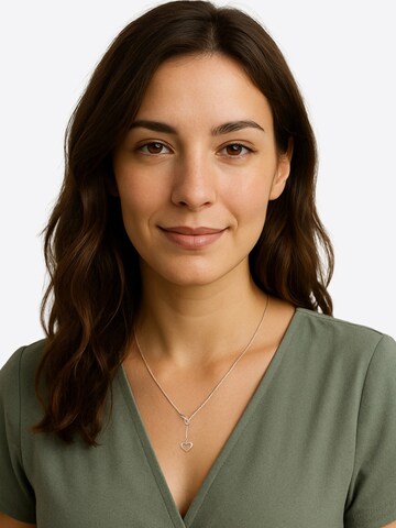 Sofia Milani Necklace 'Heart' in Silver