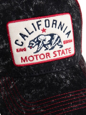 King Kerosin Cap 'California'‌‌‌‌‌‌‌‌ in Schwarz