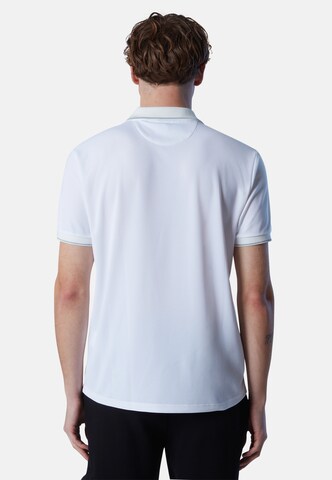 North Sails Poloshirt 'Coolmax' in Weiß