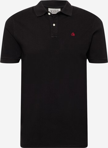 SCOTCH & SODA Poloshirt in Schwarz: predná strana