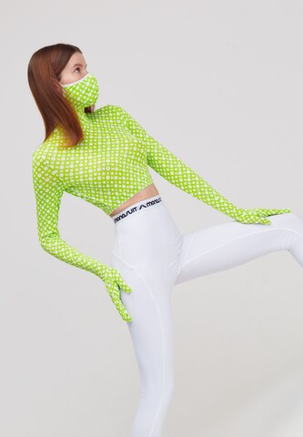 MONOSUIT Crop-Top in Gelb